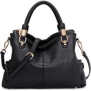 Soft Women Genuine Leather Purses and Handbags Satchel Tote Shoulder Bag